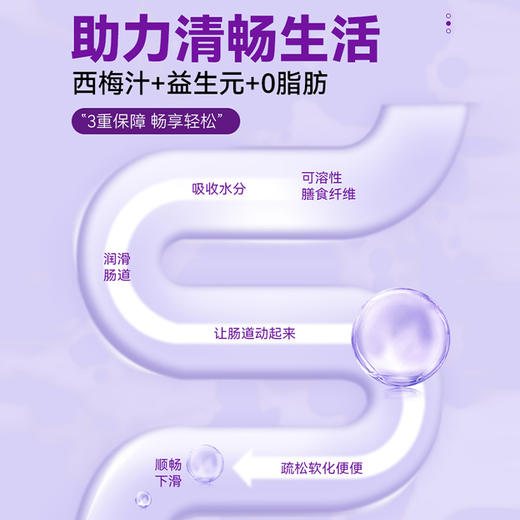 昔日印象西梅汁500ml官方旗舰店益大餐救星生元秘纤维果饮 商品图3