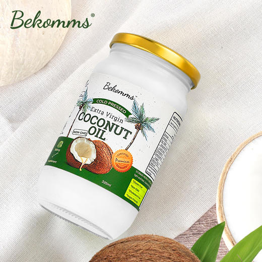 有机椰子油 物理冷压初榨 有机认证 斯里兰卡原装进口 贝科姆家庭食用油 纯素食品 生食 烘焙 烹饪 烧烤 护肤 护发 多种使用方法 商品图5
