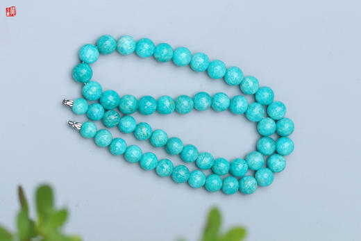 天河石项链，珠径12mm 商品图3