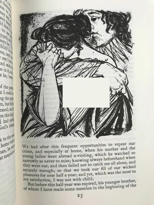 笛福《摩尔·弗兰德斯》 配多幅插图 精装16开带书匣 商品图10