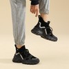 ZHR黑色老爹鞋女2022冬新款加绒保暖百搭炸街厚底高帮休闲运动鞋 商品缩略图9