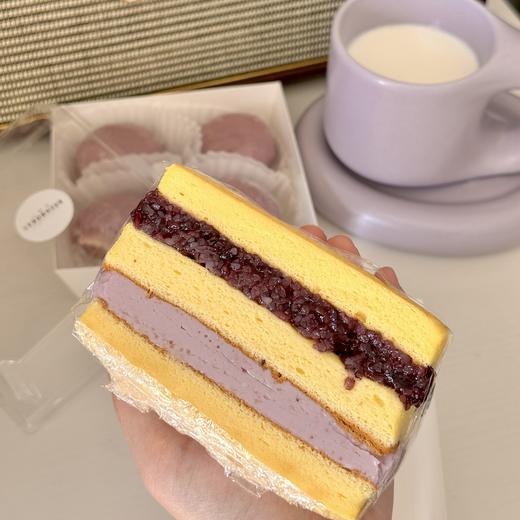 紫米芋泥三明治（一个） · 面包 商品图0