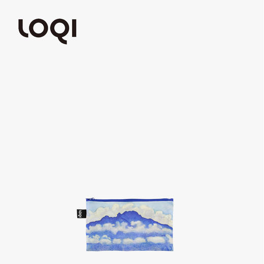 德国LOQI 博物馆系列 野罂粟系列ZP.MU.OR  时尚艺术环保收纳袋 文具数码配件收纳整理套包洗漱化妆防泼水 商品图3