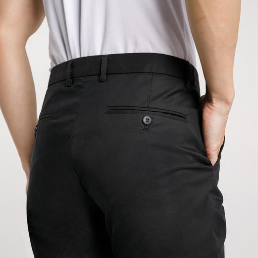 布兰施经典百搭男士直筒长裤纽扣西裤休闲裤 商品图6