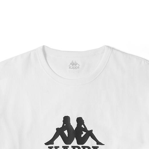 kappa卡帕短袖情侣男女印花T恤运动半袖休闲图案衫K0CX2TD07D 商品图2