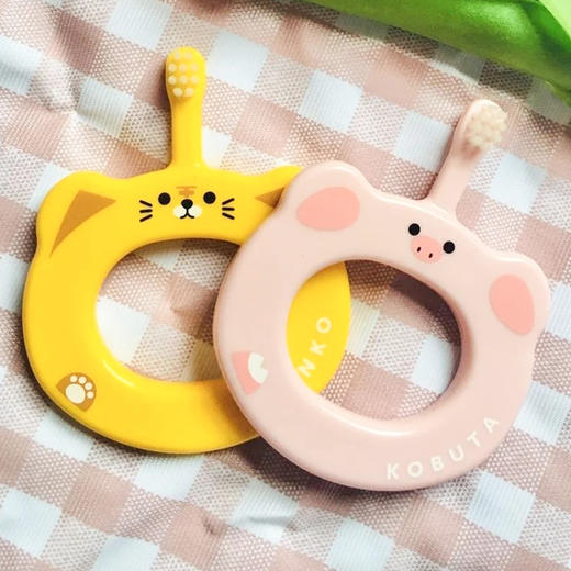 【马泷专享】（3支52元）日本Ci幼儿圈圈辅助训练牙刷适合0-3岁阶段 商品图2