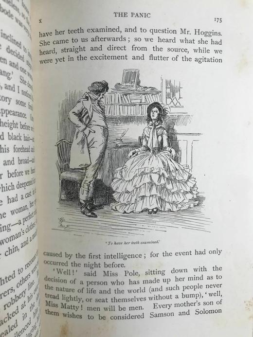 1898年 盖斯凯尔夫人《克兰福德》 休·汤姆森近百幅插图 漆布精装32开 商品图12