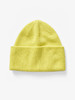 Holden - MERINO CUFF BENIE - MINERAL YELLOW - 女装 - 毛线帽 - 黄色 商品缩略图1