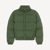 KENZO 高田贤三 男士徽标贴花四四方方的衬垫羽绒服 军绿色 FC65 OU133 9NC 51 商品缩略图0