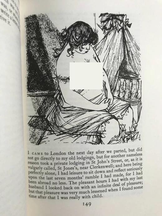 笛福《摩尔·弗兰德斯》 配多幅插图 精装16开带书匣 商品图4