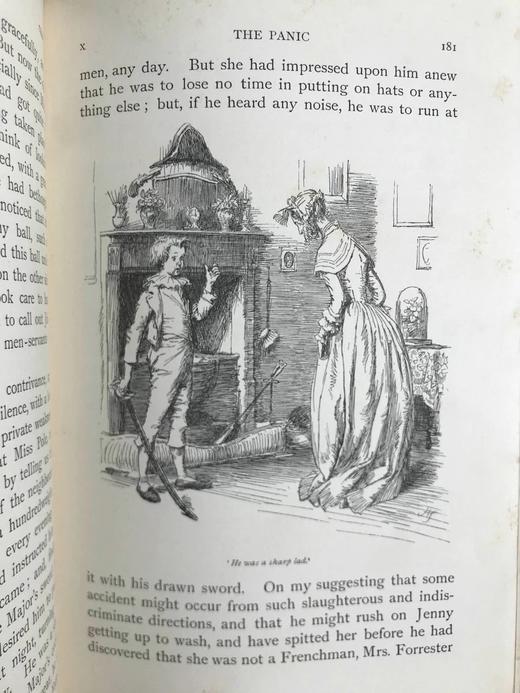 1898年 盖斯凯尔夫人《克兰福德》 休·汤姆森近百幅插图 漆布精装32开 商品图10