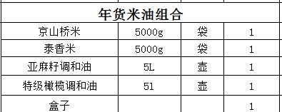 （乡村振兴商品）年货米油组合  商品图1