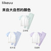 【低至6折】likeuu儿童家居服睡衣套装男女童学生短裤轻薄透气 商品缩略图3