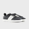 EMPORIO ARMANI 阿玛尼 男士对比色条纹皮革休闲运动鞋 混色 X4X597 XN603 S174 商品缩略图1