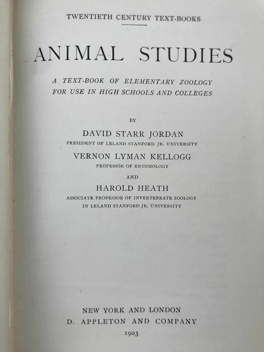 1903年 动物研究 259幅插图 漆布精装32开 商品图2