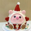 圣诞节圣诞猪猪蛋糕-低糖处理无添加 商品缩略图1