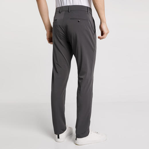 布兰施百搭时尚西裤中腰直筒长裤男式休闲裤 商品图4