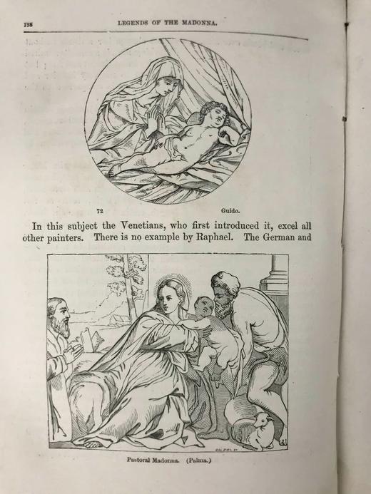 1899年 圣母玛利亚传奇 192幅版画插图 漆布精装大32开 商品图4