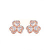 【幻彩三叶草】S925银三叶草贝母心形耳饰【JHY-E000468M】 商品缩略图4