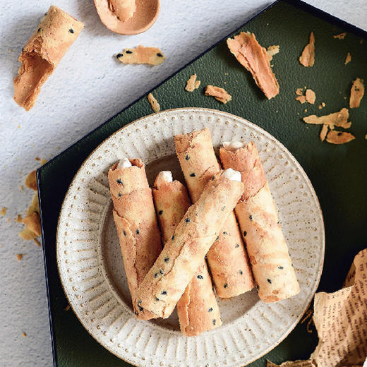 牛轧糖蛋卷100g/盒*3 商品图3