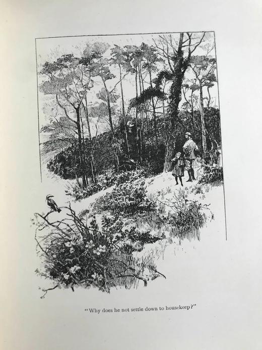 1895年 克罗克特《甜心旅行者》 约80幅精美插图 漆布精装大32开 商品图9