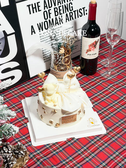 【1287】轻奢白金告白熊 商品图3