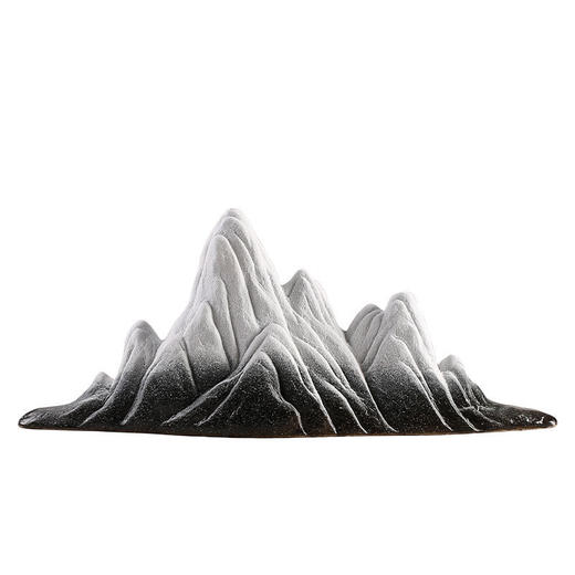 新中式禅意水族鱼缸造景假山陶瓷摆件大中小号桌面景观沙盘装饰品 商品图9