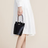 MIIDII谜底2022春新款时尚牛皮双肩包桶型真皮手提包女221MQ0423 商品缩略图2
