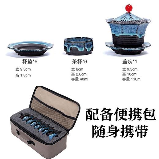 宝塔茶具套装丨家用小清新功夫茶具 商品图2
