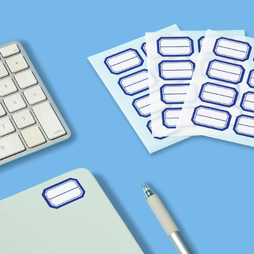 齐心 C6506 自粘性标贴12枚 18*32mm 商品图4