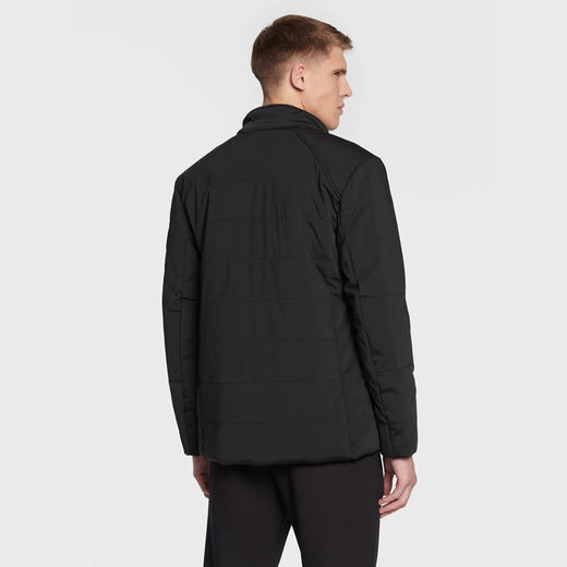 EMPORIO ARMANI EA7 阿玛尼 男士尼龙字母徽标棉服外套 黑色 6LPB30 PNR2Z 1200 商品图2