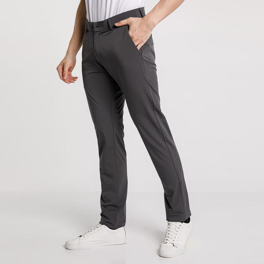 布兰施百搭时尚西裤中腰直筒长裤男式休闲裤 商品图1