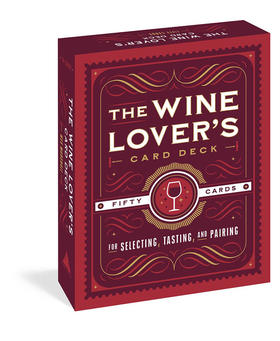 酒类爱好者知识卡片指南 英文原版 The Wine Lover's Card Deck