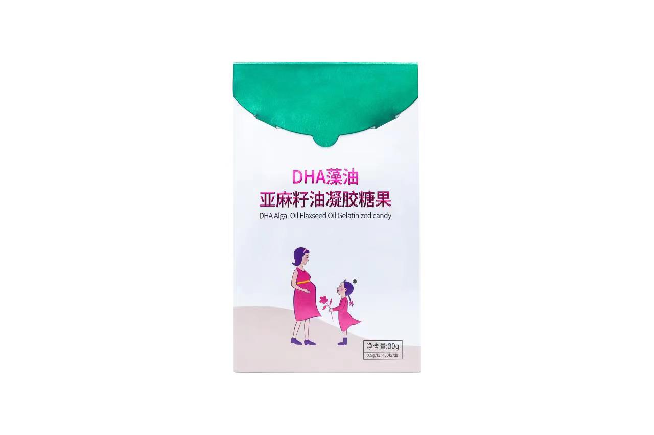 思睿 DHA藻油亚麻籽油软胶囊 孕期哺乳期 （60粒/盒 ）