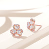 【幻彩三叶草】S925银三叶草贝母心形耳饰【JHY-E000468M】 商品缩略图3