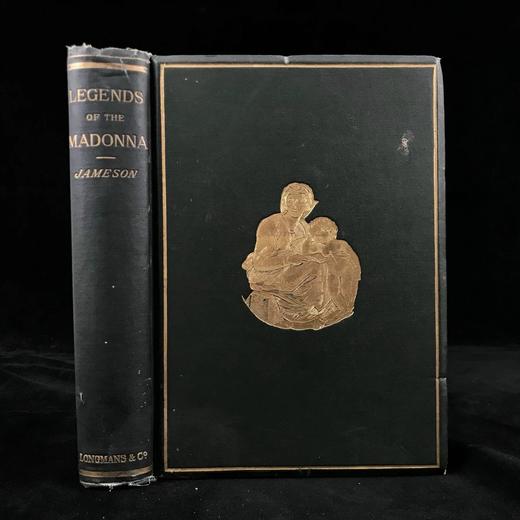 1899年 圣母玛利亚传奇 192幅版画插图 漆布精装大32开 商品图0