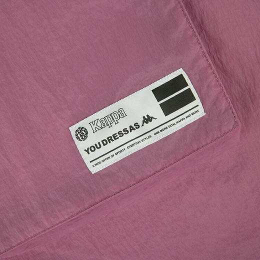 Kappa卡帕防风衣2021新款夏情侣男女梭织外套皮肤衣半拉链套头帽衫K0BX2FJ99D 商品图2