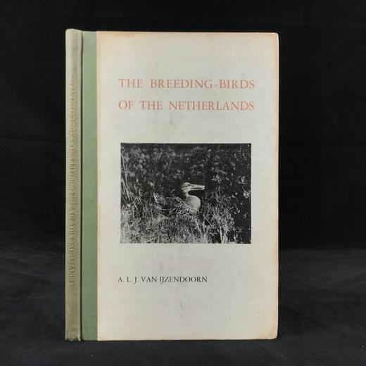 含藏书票！1950年 荷兰的种鸟 13幅摄影插图1幅地图 布脊精装18开 商品图0