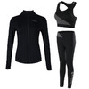 瑜伽套装女秋冬新款运动套装女运动外套健身服女运动内衣透气速干 商品缩略图4