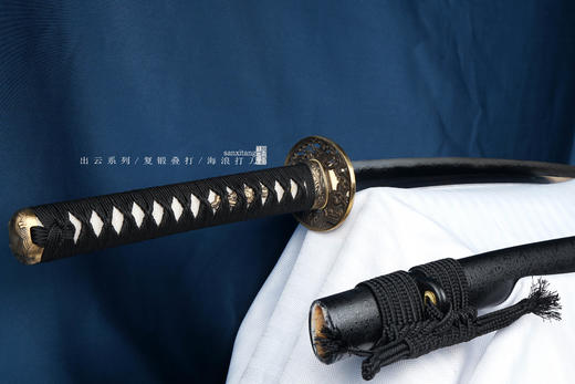 三希堂  出云系列  海浪打刀  未开刃 商品图7