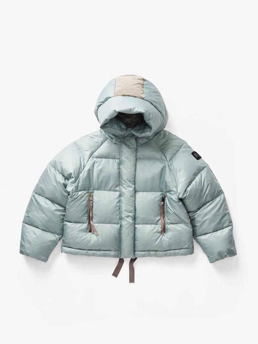 Holden - W SHORT DOWN PUFFER - SLATE GRAY - 女装 - 滑雪夹克 - 灰色 商品图3