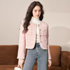 西遇粉色小香风外套女新款法式名媛风气质短款开衫上衣11721384 商品缩略图0
