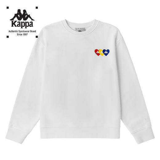 卡帕 Kappa运动时装系列卫衣秋情侣男女外套K0BY2WT60G 商品图0