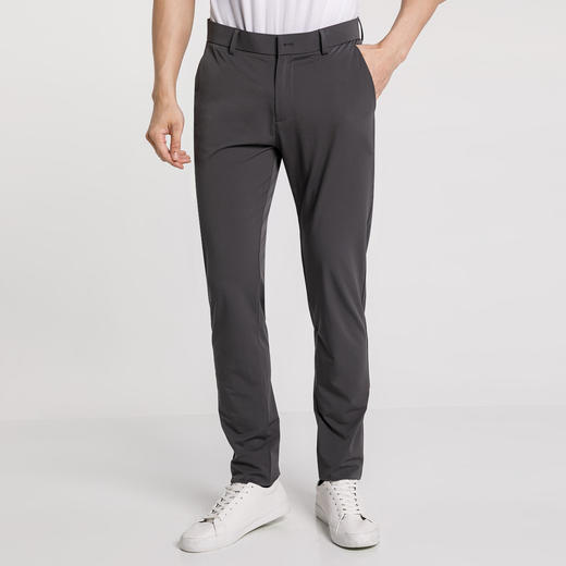 布兰施百搭时尚西裤中腰直筒长裤男式休闲裤 商品图0