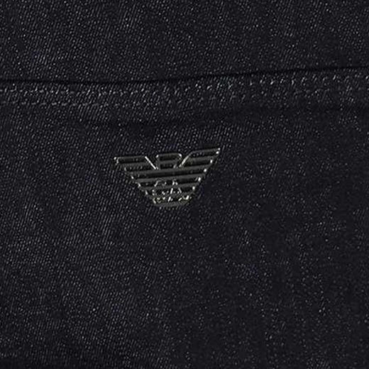 EMPORIO ARMANI 阿玛尼 男士棉质金属徽标休闲牛仔裤 深蓝色 8N1J06 1G19Z 0941 商品图2