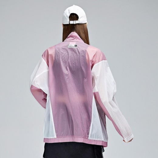 Kappa卡帕防风衣2021新款夏情侣男女梭织外套皮肤衣休闲立领开衫K0BX2FJ02D 商品图1