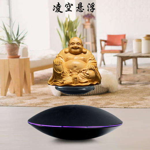 【磁悬浮展台】 悬浮玩偶展示架钢铁侠孙悟空DIY旋转展台承重350g 商品图6