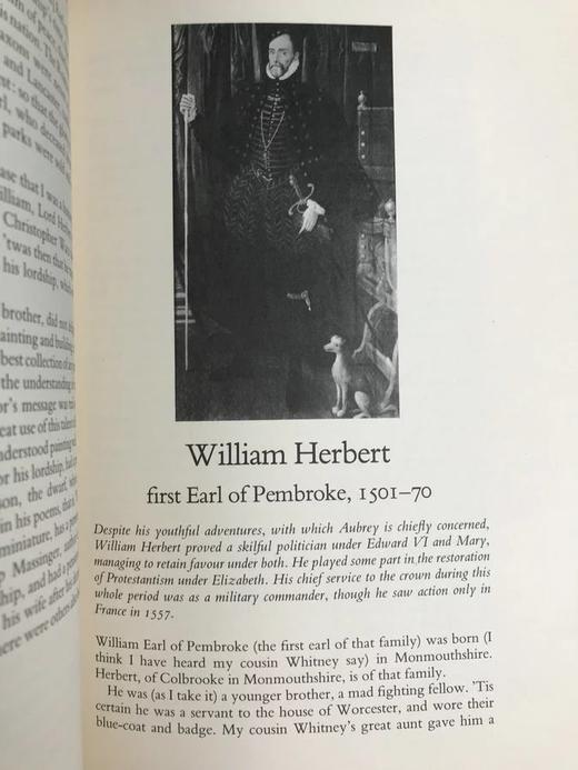 约翰·奥布雷《英国名人小传》 配肖像插图 精装16开带书匣 商品图7