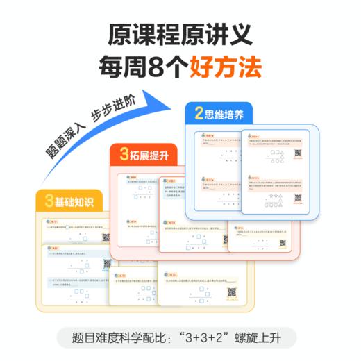 【周周学天天练小学语数下册】小学数学/语文 周周学天天练 20年教研体系，培优提升优内容；思维训练，一题一讲；单盒视频时长1800+分钟；1-6年级 商品图10
