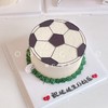 手绘足球蛋糕-低糖处理无添加 商品缩略图0
